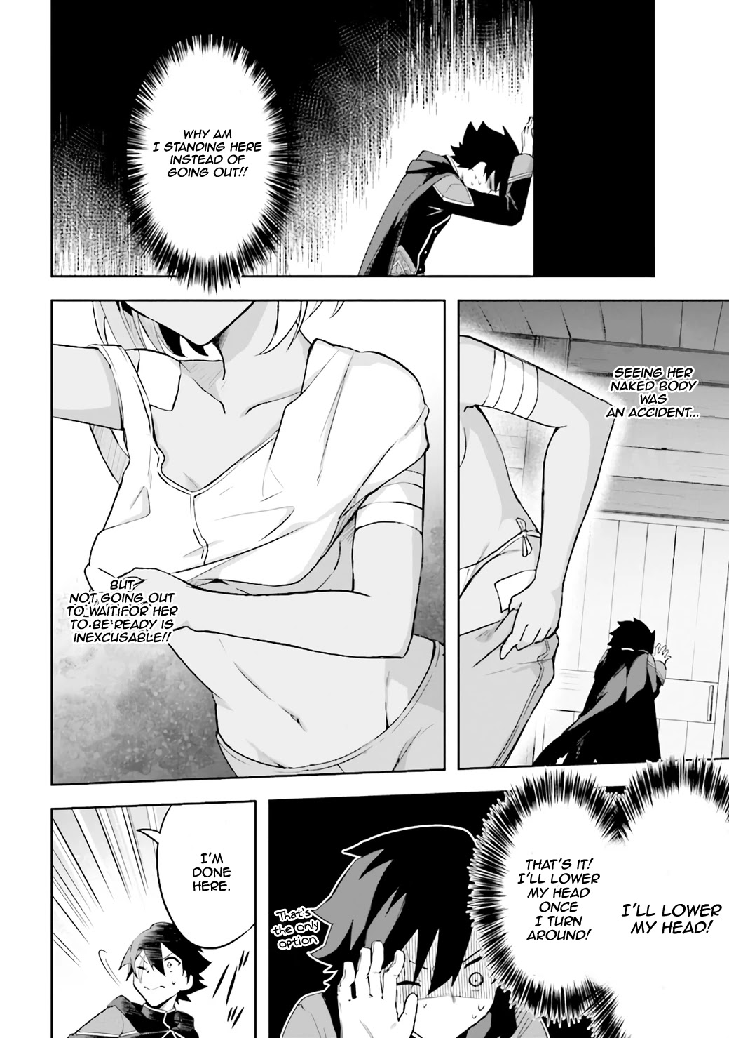 Kuro no Senki: Isekai Ten’i Shita Boku ga Saikyou na no wa Bed no Ue dake no You desu Chapter 2.2 page 9 - Chapter 2.2
