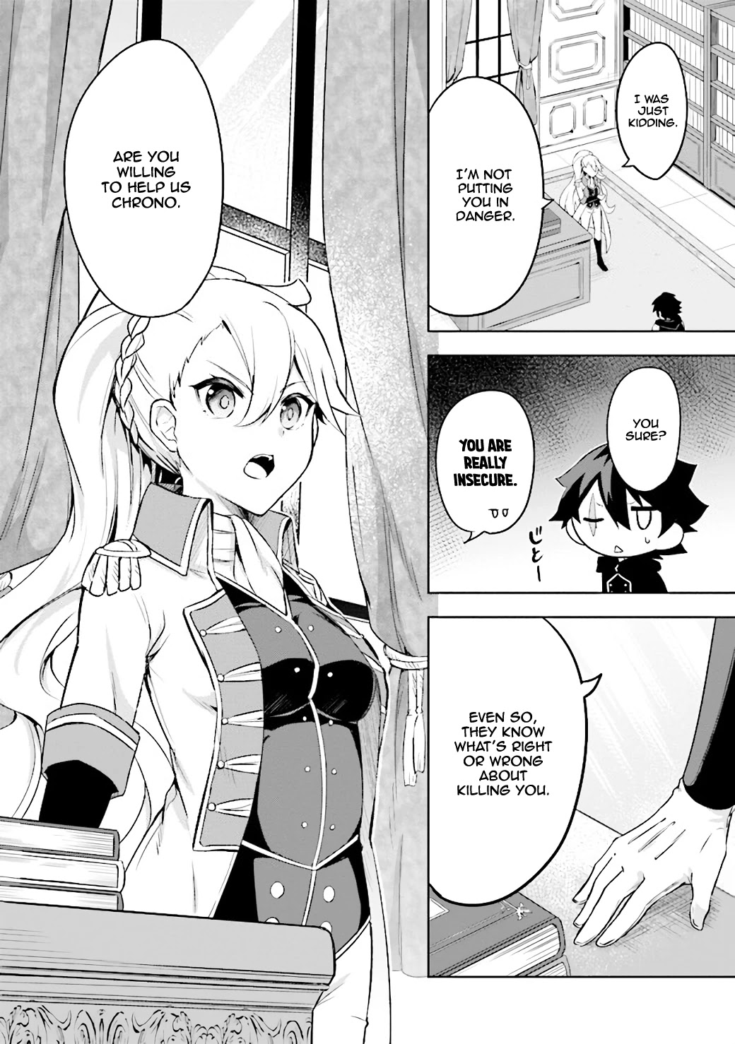 Kuro no Senki: Isekai Ten’i Shita Boku ga Saikyou na no wa Bed no Ue dake no You desu Chapter 2.3 page 11 - Chapter 2.3