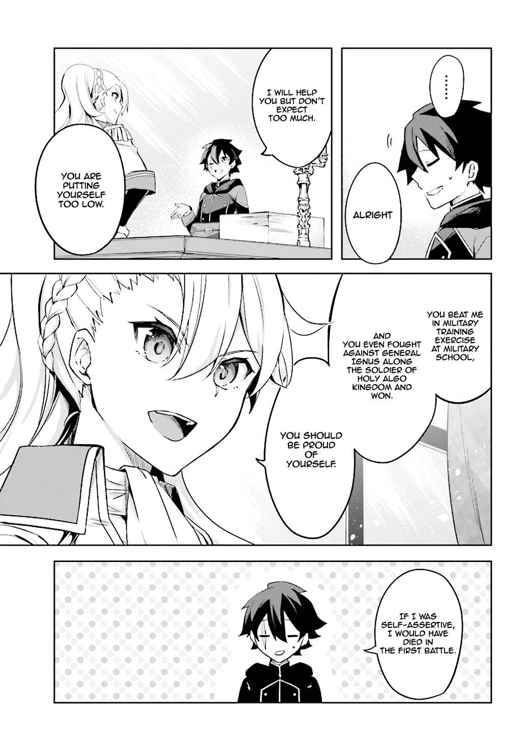 Kuro no Senki: Isekai Ten’i Shita Boku ga Saikyou na no wa Bed no Ue dake no You desu Chapter 2.3 page 12 - Chapter 2.3