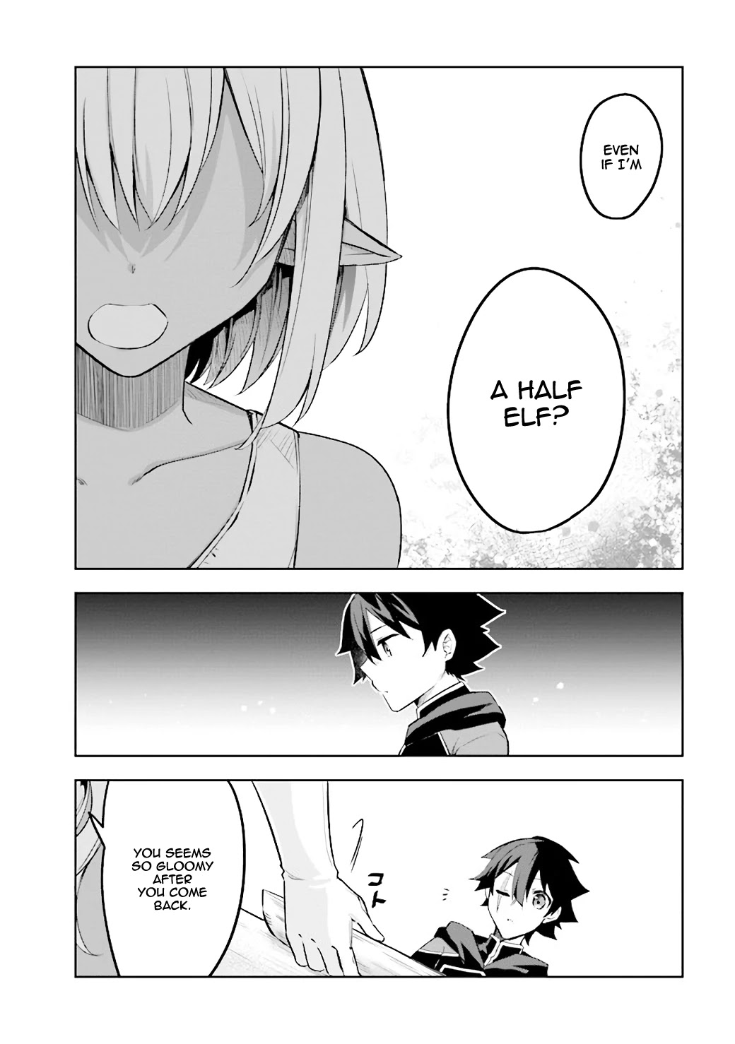 Kuro no Senki: Isekai Ten’i Shita Boku ga Saikyou na no wa Bed no Ue dake no You desu Chapter 2.3 page 2 - Chapter 2.3