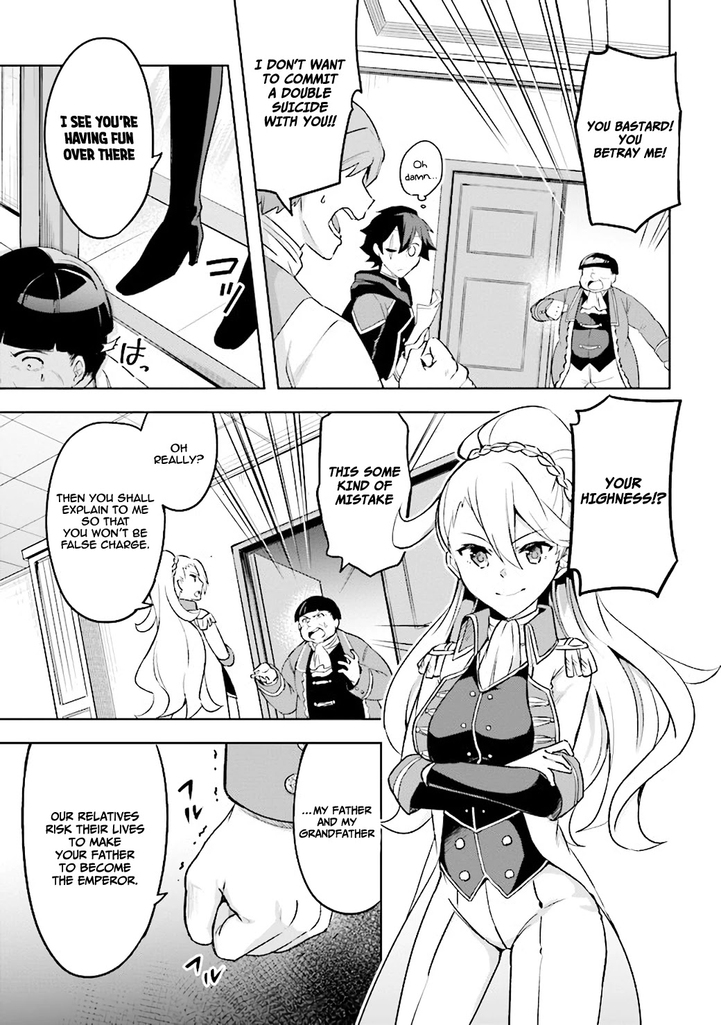 Kuro no Senki: Isekai Ten’i Shita Boku ga Saikyou na no wa Bed no Ue dake no You desu Chapter 2.3 page 22 - Chapter 2.3