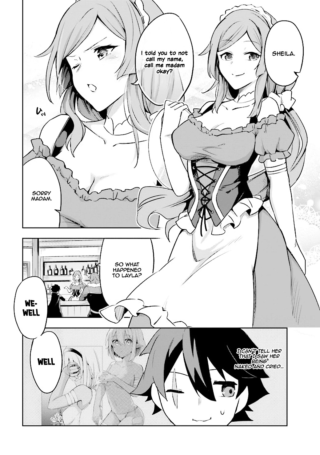 Kuro no Senki: Isekai Ten’i Shita Boku ga Saikyou na no wa Bed no Ue dake no You desu Chapter 2.3 page 3 - Chapter 2.3