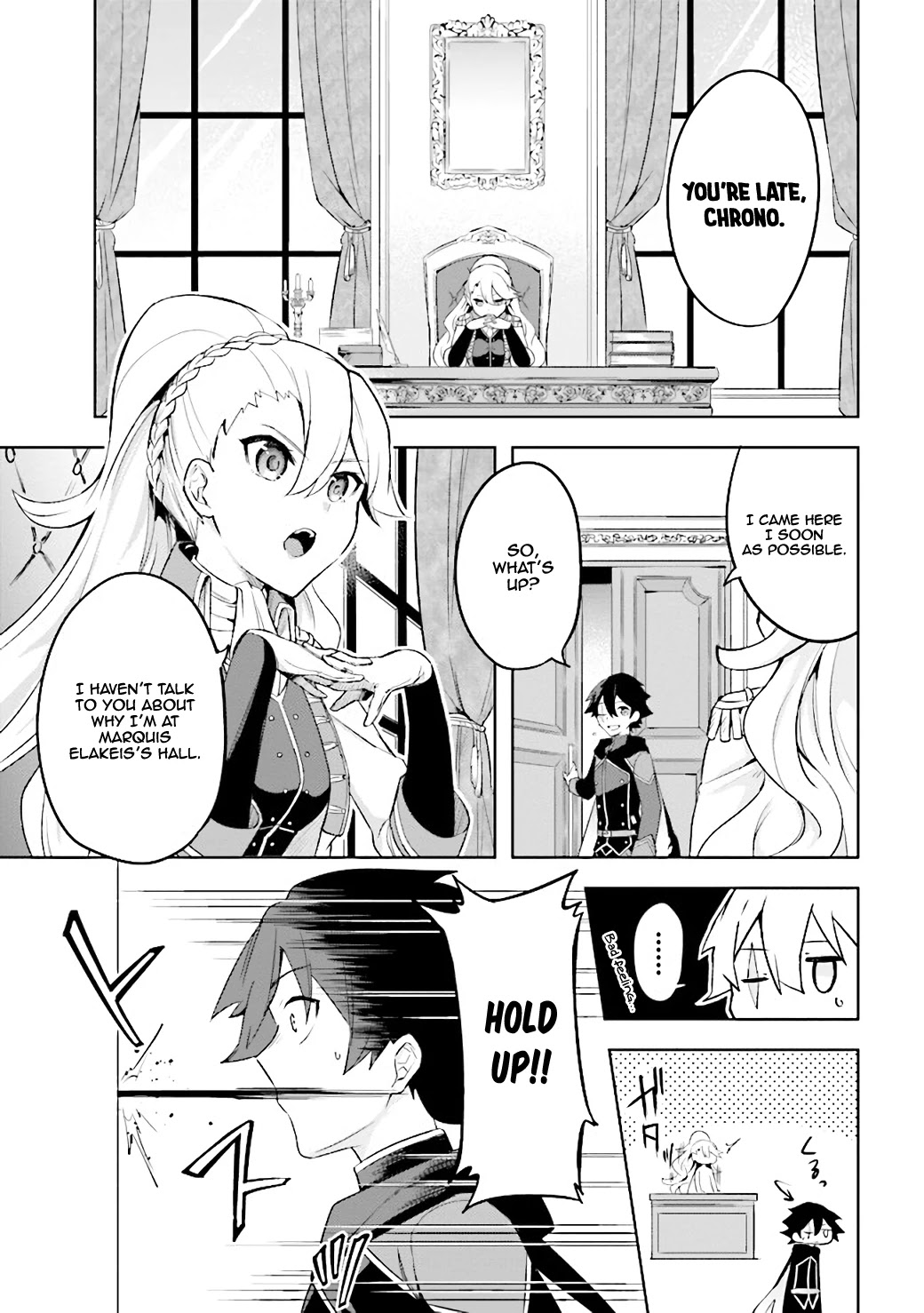 Kuro no Senki: Isekai Ten’i Shita Boku ga Saikyou na no wa Bed no Ue dake no You desu Chapter 2.3 page 8 - Chapter 2.3