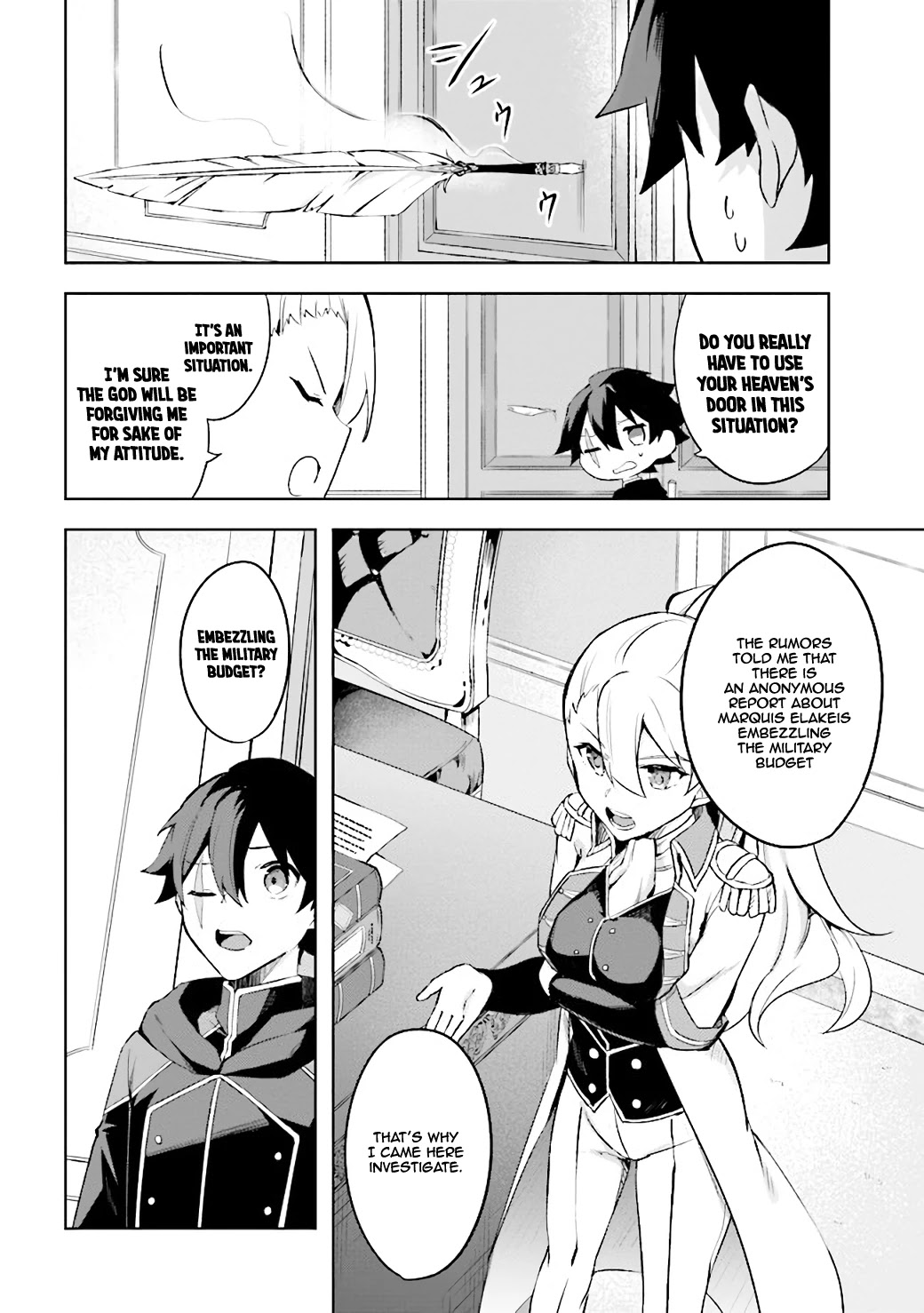 Kuro no Senki: Isekai Ten’i Shita Boku ga Saikyou na no wa Bed no Ue dake no You desu Chapter 2.3 page 9 - Chapter 2.3