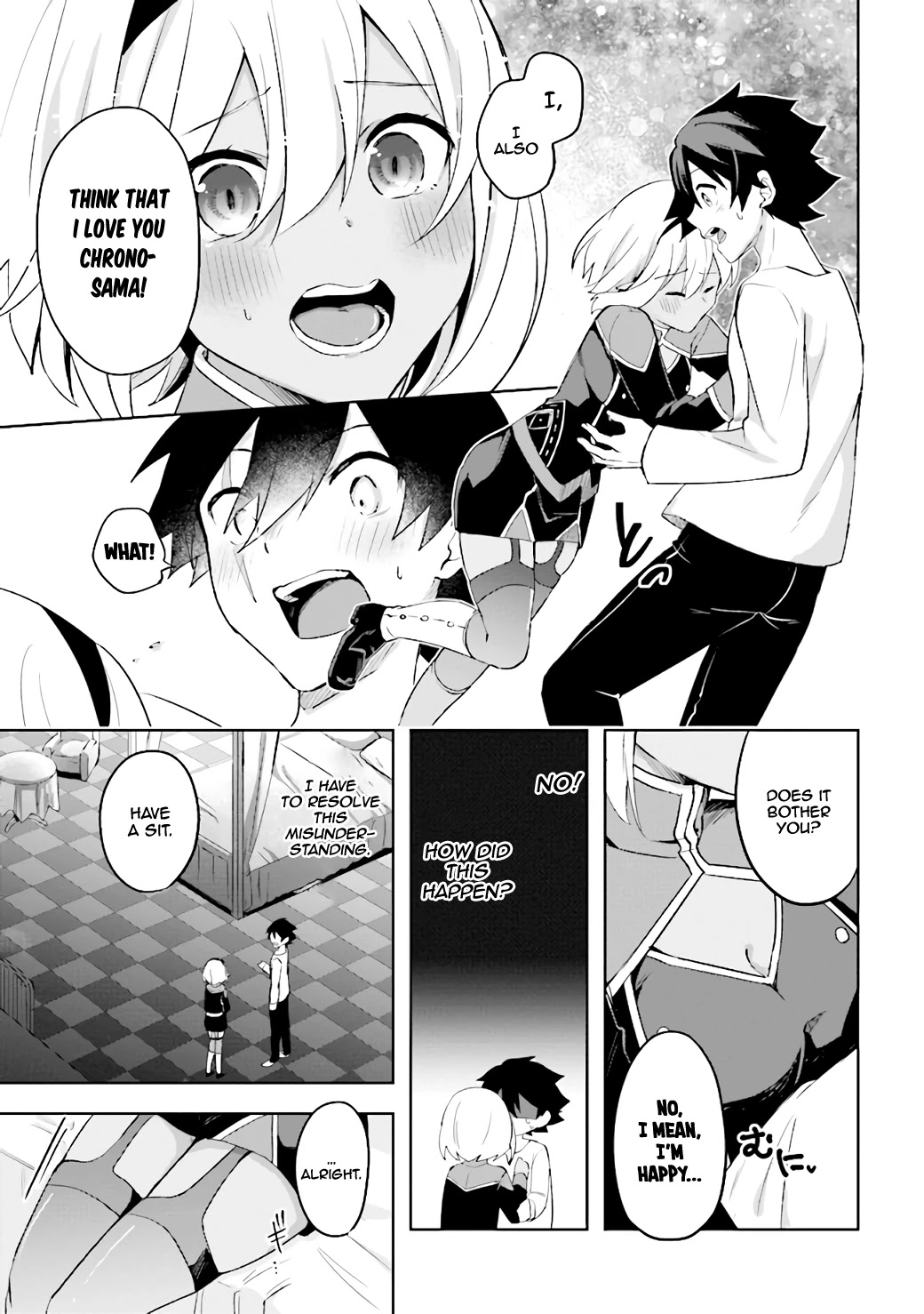 Kuro no Senki: Isekai Ten’i Shita Boku ga Saikyou na no wa Bed no Ue dake no You desu Chapter 2.4 page 11 - Chapter 2.4