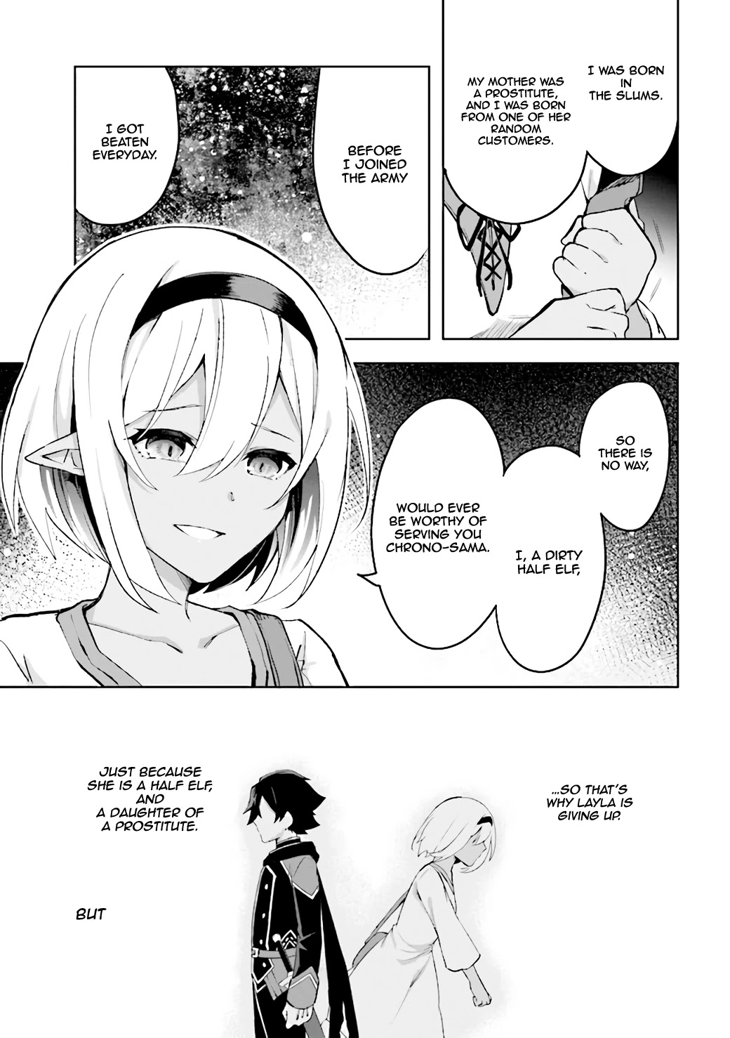 Kuro no Senki: Isekai Ten’i Shita Boku ga Saikyou na no wa Bed no Ue dake no You desu Chapter 2.4 page 3 - Chapter 2.4