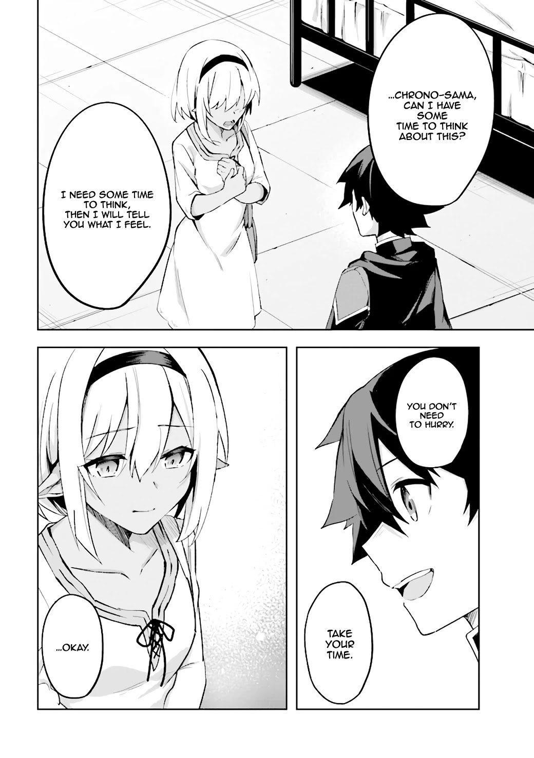 Kuro no Senki: Isekai Ten’i Shita Boku ga Saikyou na no wa Bed no Ue dake no You desu Chapter 2.4 page 8 - Chapter 2.4