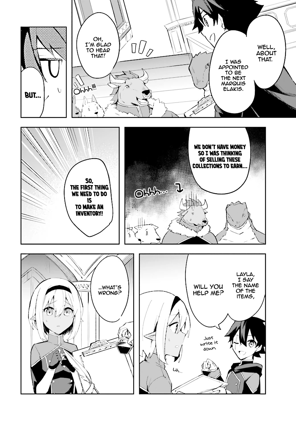 Kuro no Senki: Isekai Ten’i Shita Boku ga Saikyou na no wa Bed no Ue dake no You desu Chapter 3.1 page 13 - Chapter 3.1