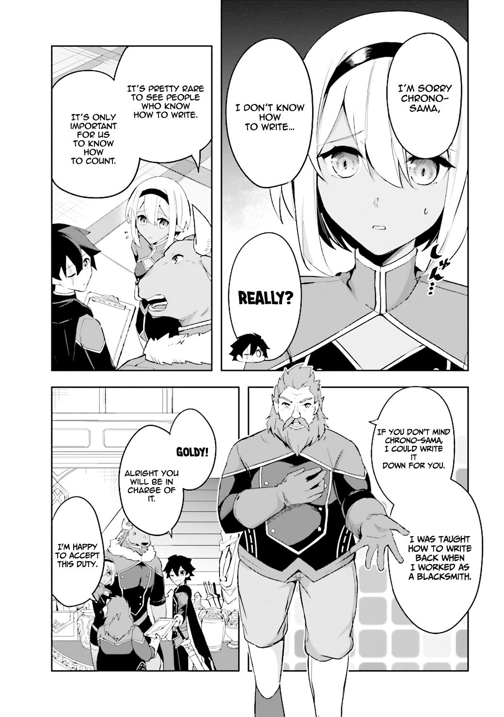 Kuro no Senki: Isekai Ten’i Shita Boku ga Saikyou na no wa Bed no Ue dake no You desu Chapter 3.1 page 14 - Chapter 3.1