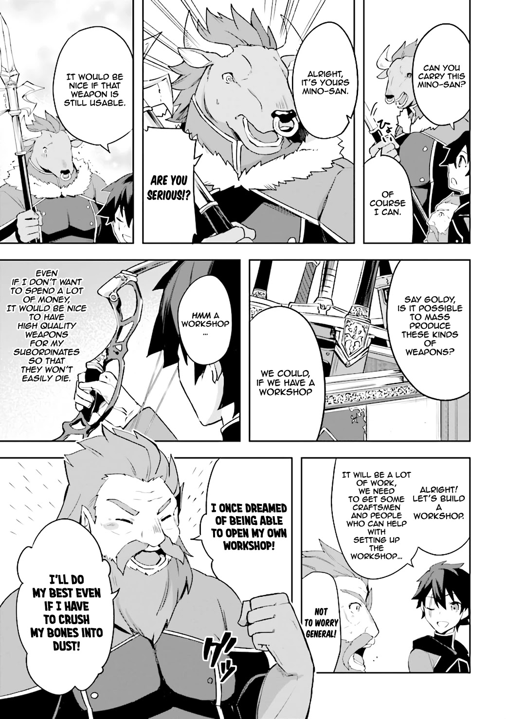 Kuro no Senki: Isekai Ten’i Shita Boku ga Saikyou na no wa Bed no Ue dake no You desu Chapter 3.1 page 16 - Chapter 3.1