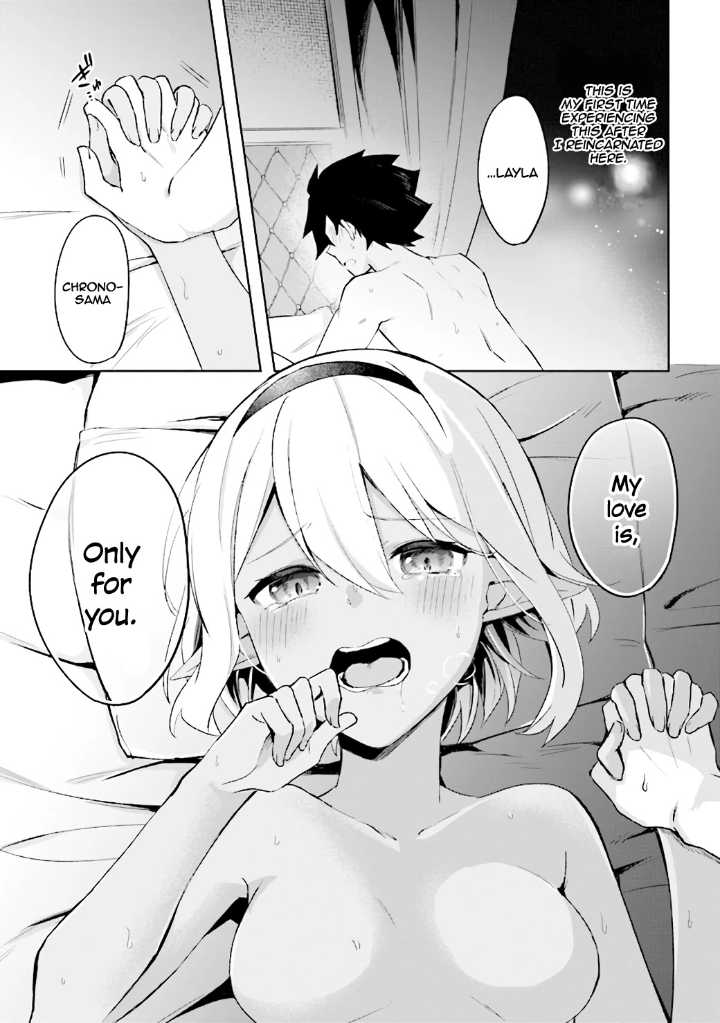 Kuro no Senki: Isekai Ten’i Shita Boku ga Saikyou na no wa Bed no Ue dake no You desu Chapter 3.1 page 2 - Chapter 3.1