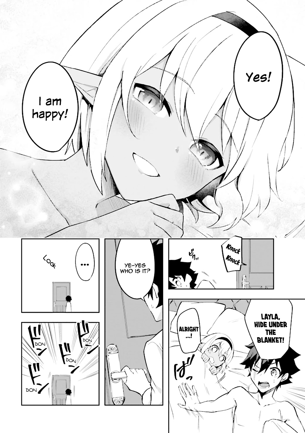 Kuro no Senki: Isekai Ten’i Shita Boku ga Saikyou na no wa Bed no Ue dake no You desu Chapter 3.1 page 5 - Chapter 3.1