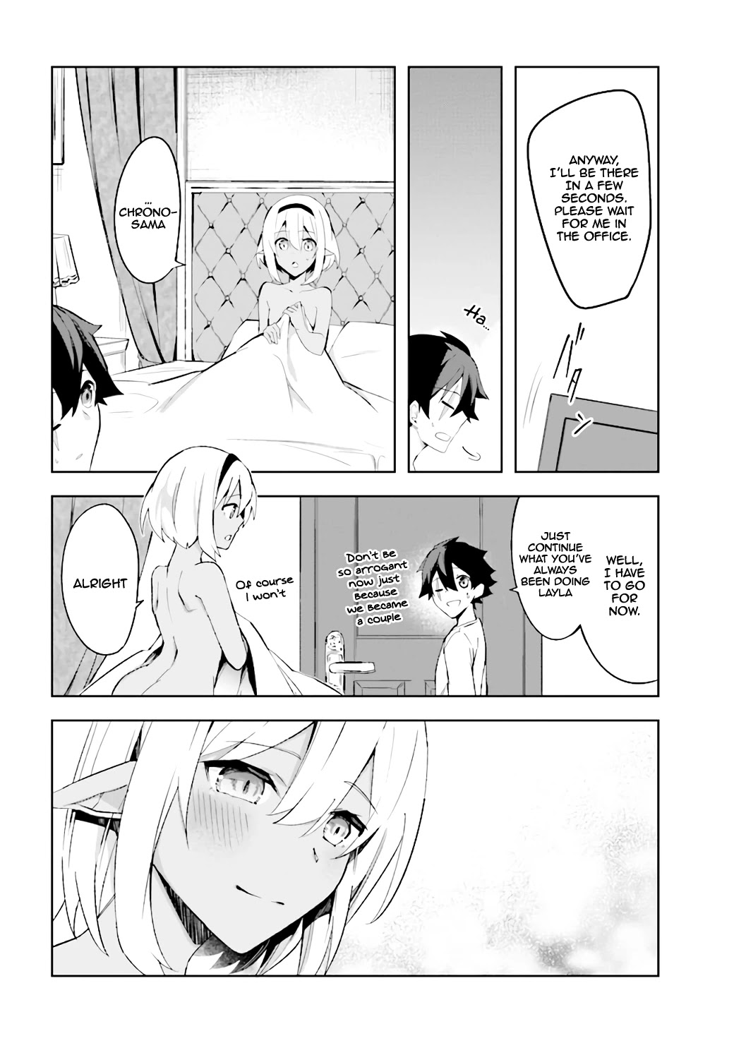 Kuro no Senki: Isekai Ten’i Shita Boku ga Saikyou na no wa Bed no Ue dake no You desu Chapter 3.1 page 7 - Chapter 3.1