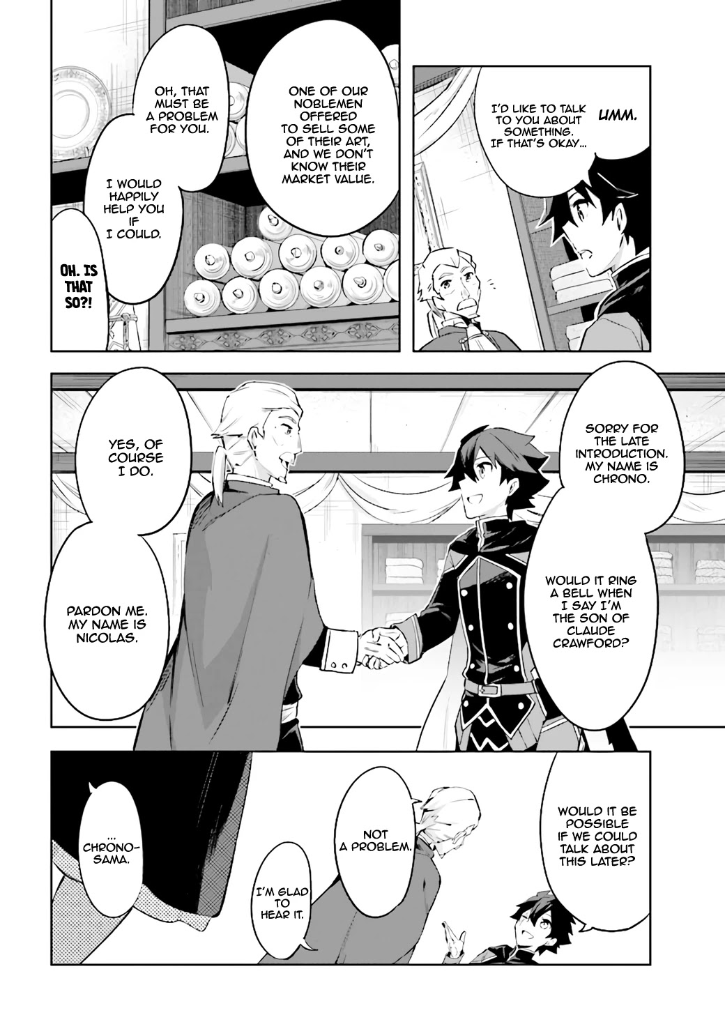 Kuro no Senki: Isekai Ten’i Shita Boku ga Saikyou na no wa Bed no Ue dake no You desu Chapter 3.2 page 3 - Chapter 3.2
