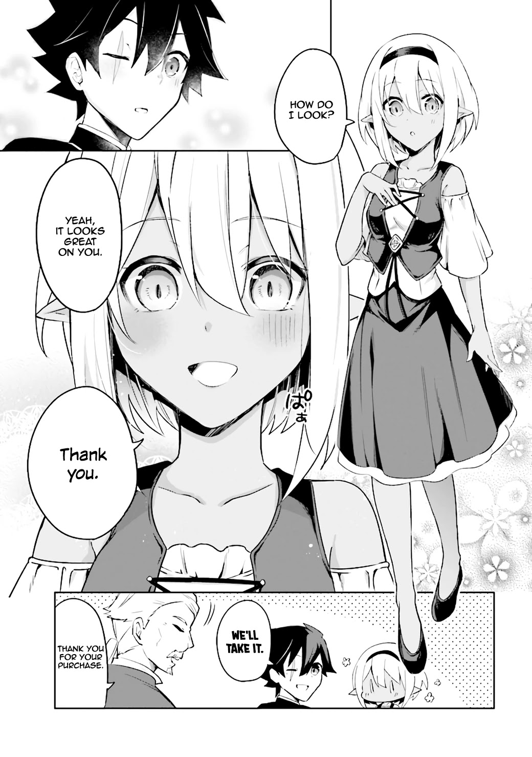 Kuro no Senki: Isekai Ten’i Shita Boku ga Saikyou na no wa Bed no Ue dake no You desu Chapter 3.2 page 4 - Chapter 3.2