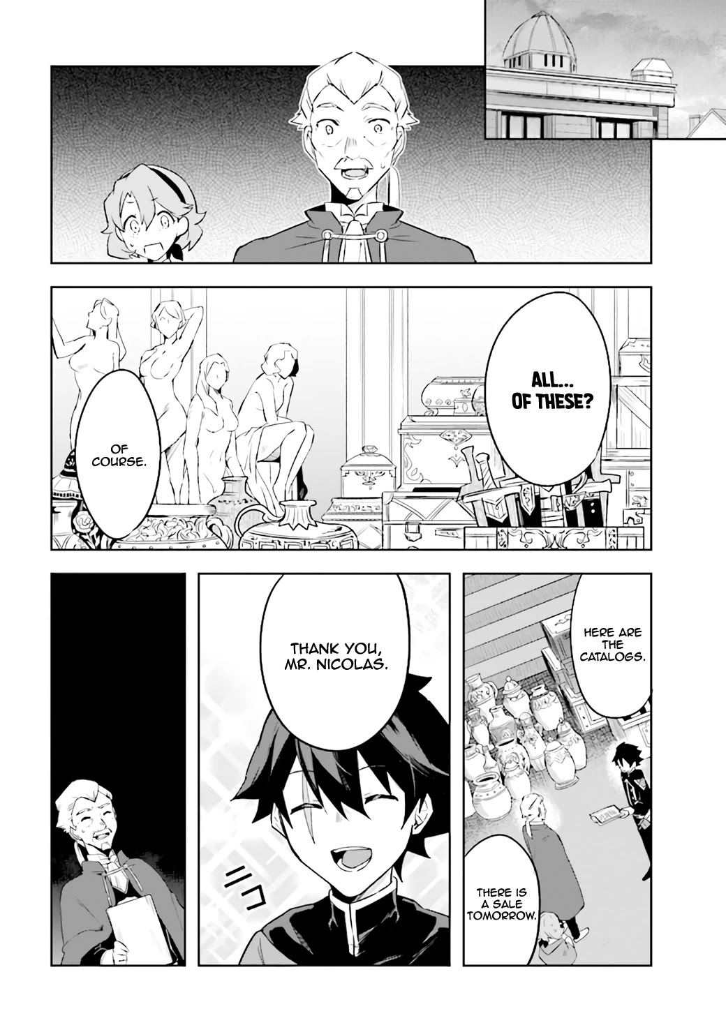 Kuro no Senki: Isekai Ten’i Shita Boku ga Saikyou na no wa Bed no Ue dake no You desu Chapter 3.2 page 5 - Chapter 3.2