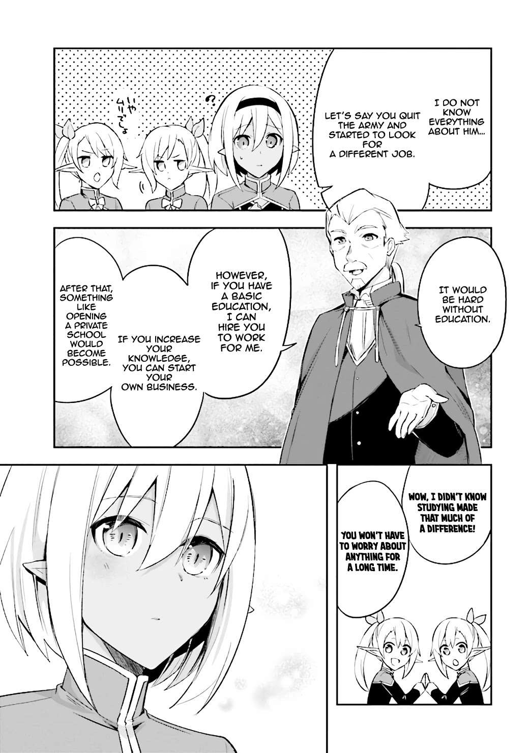 Kuro no Senki: Isekai Ten’i Shita Boku ga Saikyou na no wa Bed no Ue dake no You desu Chapter 3.3 page 11 - Chapter 3.3