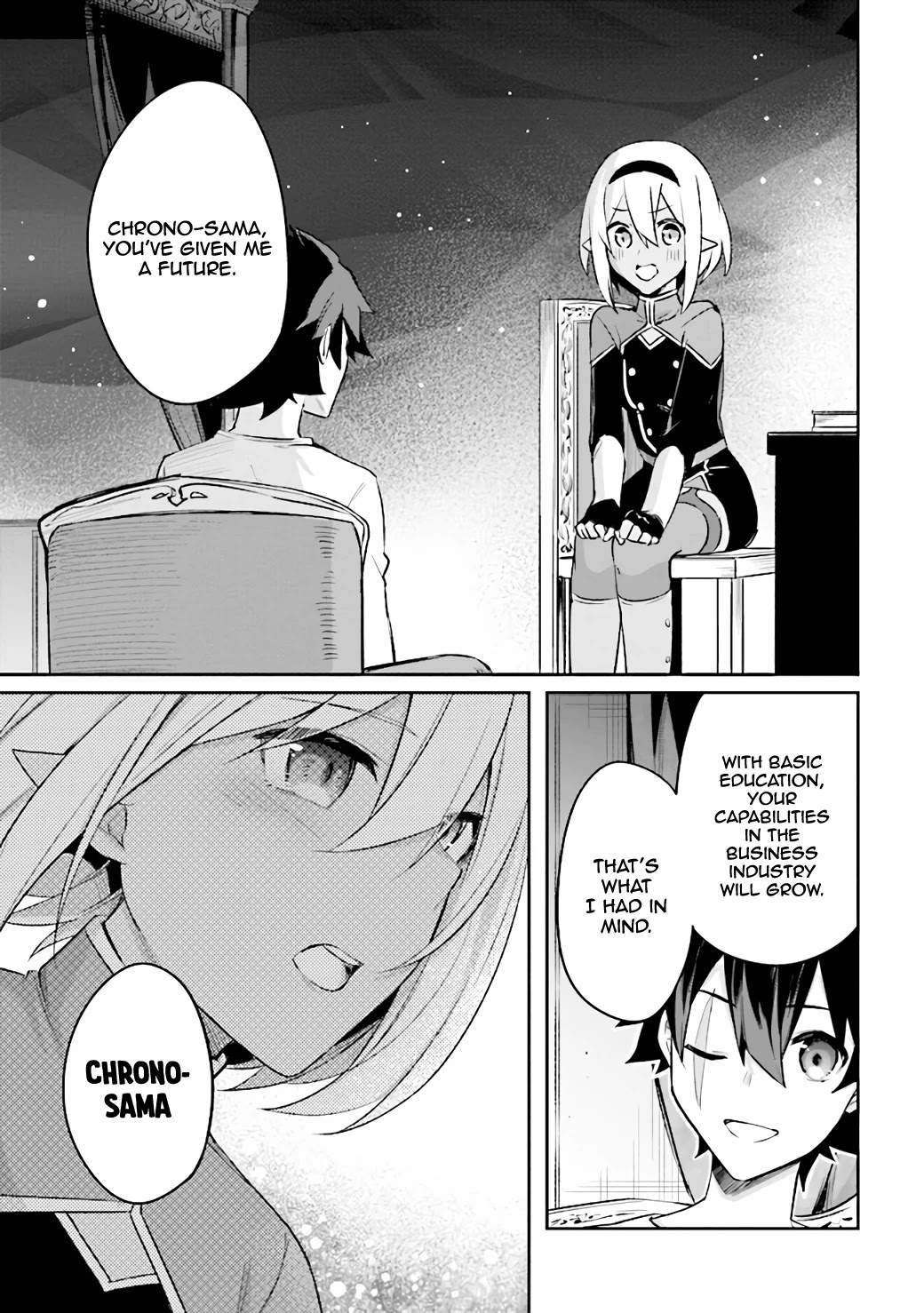 Kuro no Senki: Isekai Ten’i Shita Boku ga Saikyou na no wa Bed no Ue dake no You desu Chapter 3.3 page 13 - Chapter 3.3