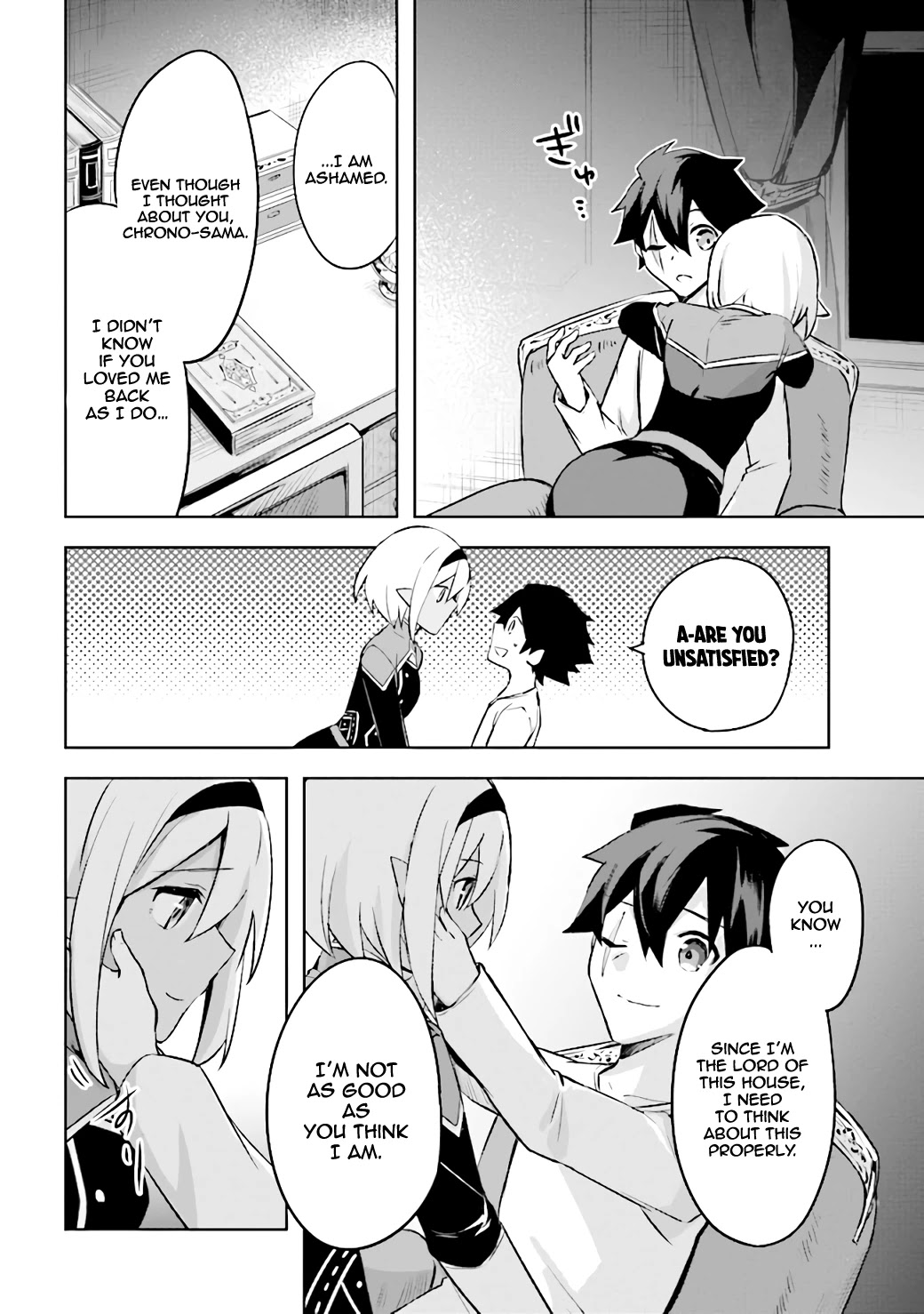 Kuro no Senki: Isekai Ten’i Shita Boku ga Saikyou na no wa Bed no Ue dake no You desu Chapter 3.3 page 14 - Chapter 3.3