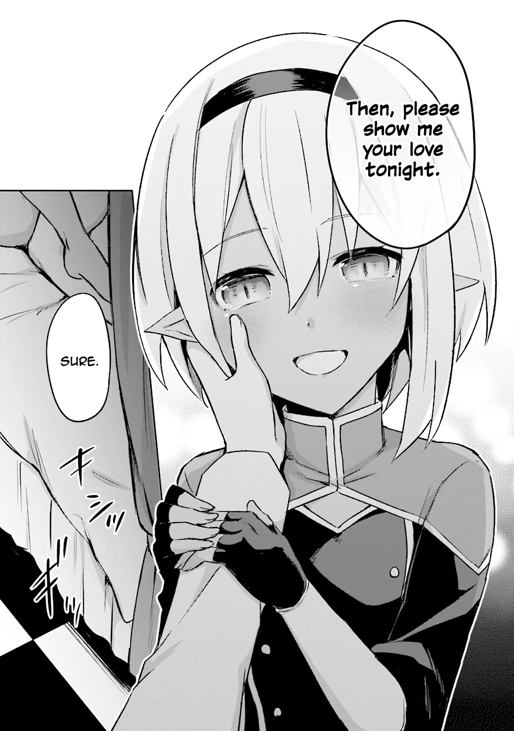 Kuro no Senki: Isekai Ten’i Shita Boku ga Saikyou na no wa Bed no Ue dake no You desu Chapter 3.3 page 15 - Chapter 3.3