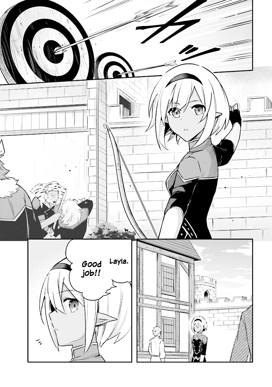 Kuro no Senki: Isekai Ten’i Shita Boku ga Saikyou na no wa Bed no Ue dake no You desu Chapter 3.3 page 3 - Chapter 3.3