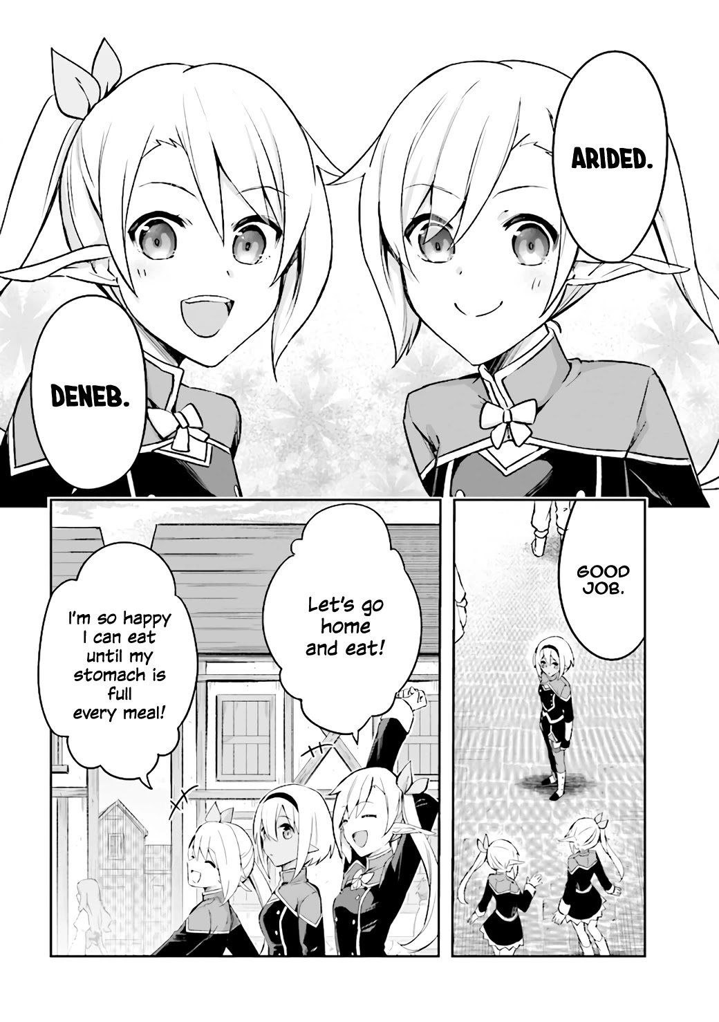 Kuro no Senki: Isekai Ten’i Shita Boku ga Saikyou na no wa Bed no Ue dake no You desu Chapter 3.3 page 4 - Chapter 3.3