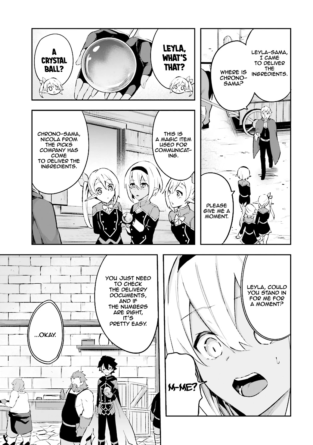 Kuro no Senki: Isekai Ten’i Shita Boku ga Saikyou na no wa Bed no Ue dake no You desu Chapter 3.3 page 7 - Chapter 3.3