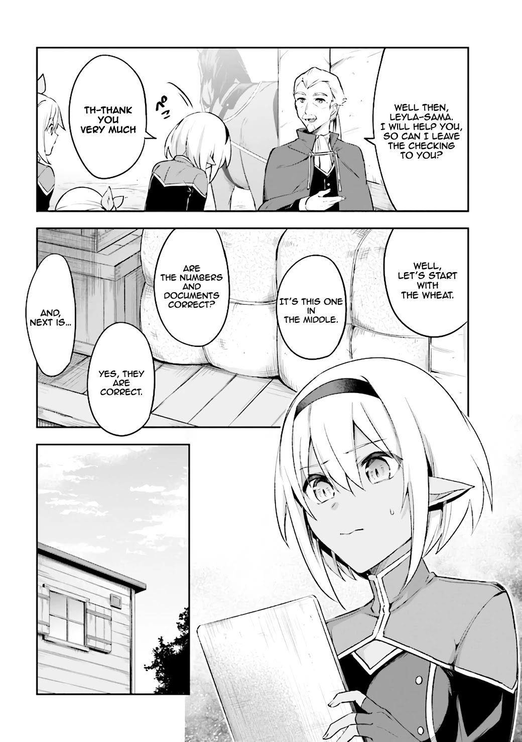 Kuro no Senki: Isekai Ten’i Shita Boku ga Saikyou na no wa Bed no Ue dake no You desu Chapter 3.3 page 8 - Chapter 3.3