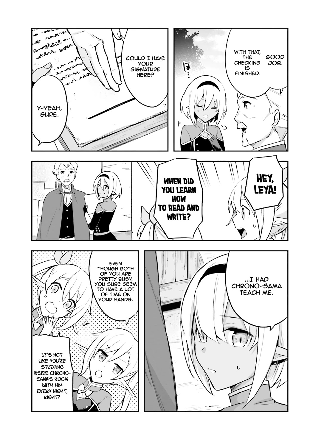 Kuro no Senki: Isekai Ten’i Shita Boku ga Saikyou na no wa Bed no Ue dake no You desu Chapter 3.3 page 9 - Chapter 3.3
