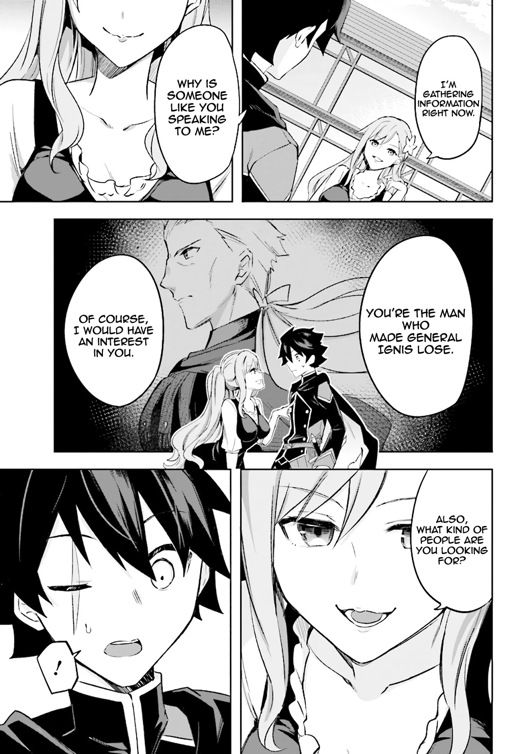 Kuro no Senki: Isekai Ten’i Shita Boku ga Saikyou na no wa Bed no Ue dake no You desu Chapter 4 page 12 - Chapter 4