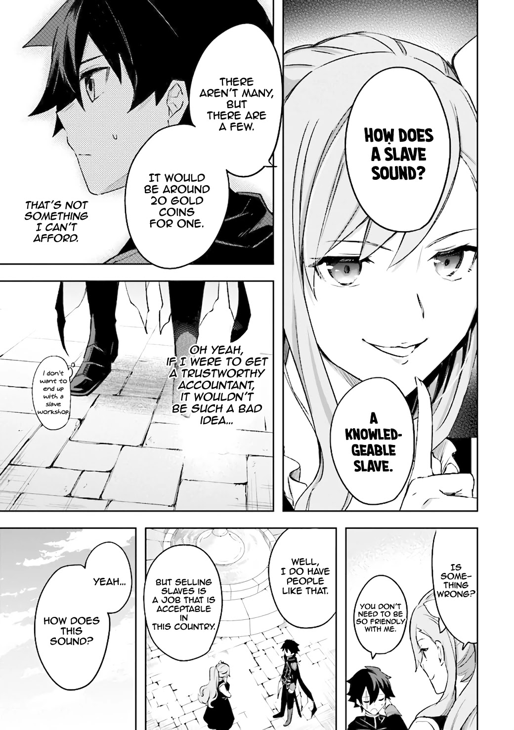 Kuro no Senki: Isekai Ten’i Shita Boku ga Saikyou na no wa Bed no Ue dake no You desu Chapter 4 page 14 - Chapter 4