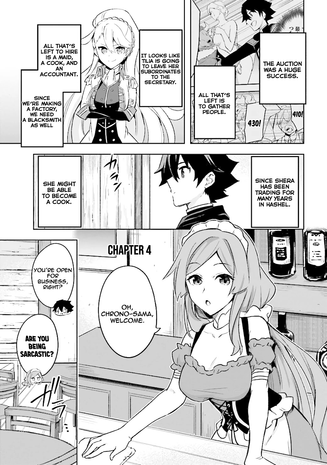 Kuro no Senki: Isekai Ten’i Shita Boku ga Saikyou na no wa Bed no Ue dake no You desu Chapter 4 page 2 - Chapter 4