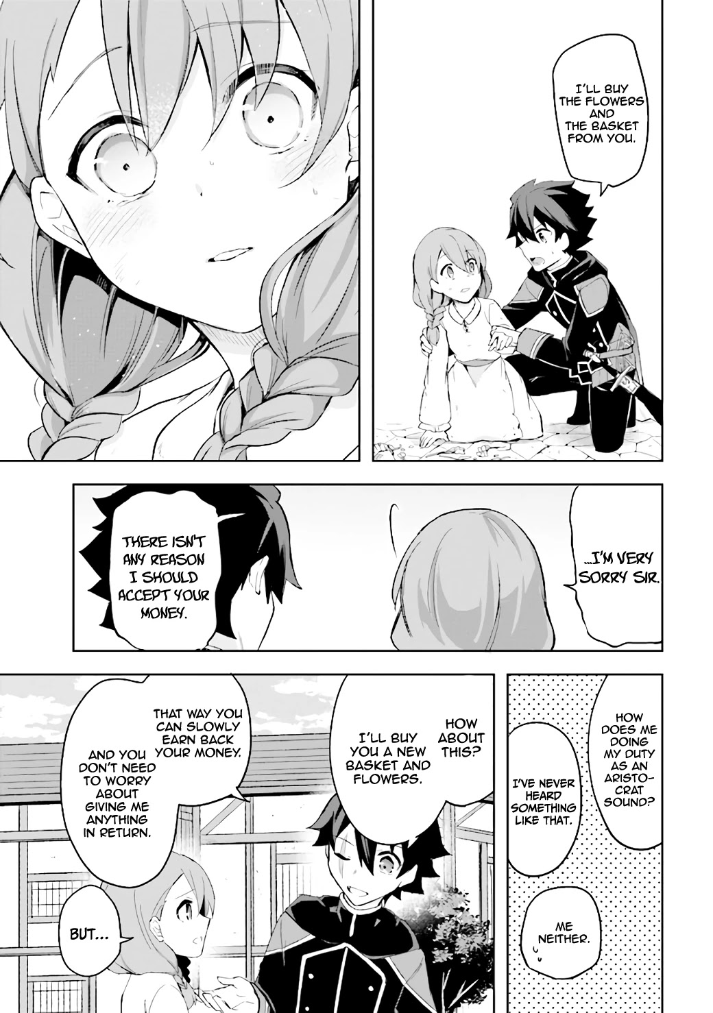 Kuro no Senki: Isekai Ten’i Shita Boku ga Saikyou na no wa Bed no Ue dake no You desu Chapter 4 page 20 - Chapter 4