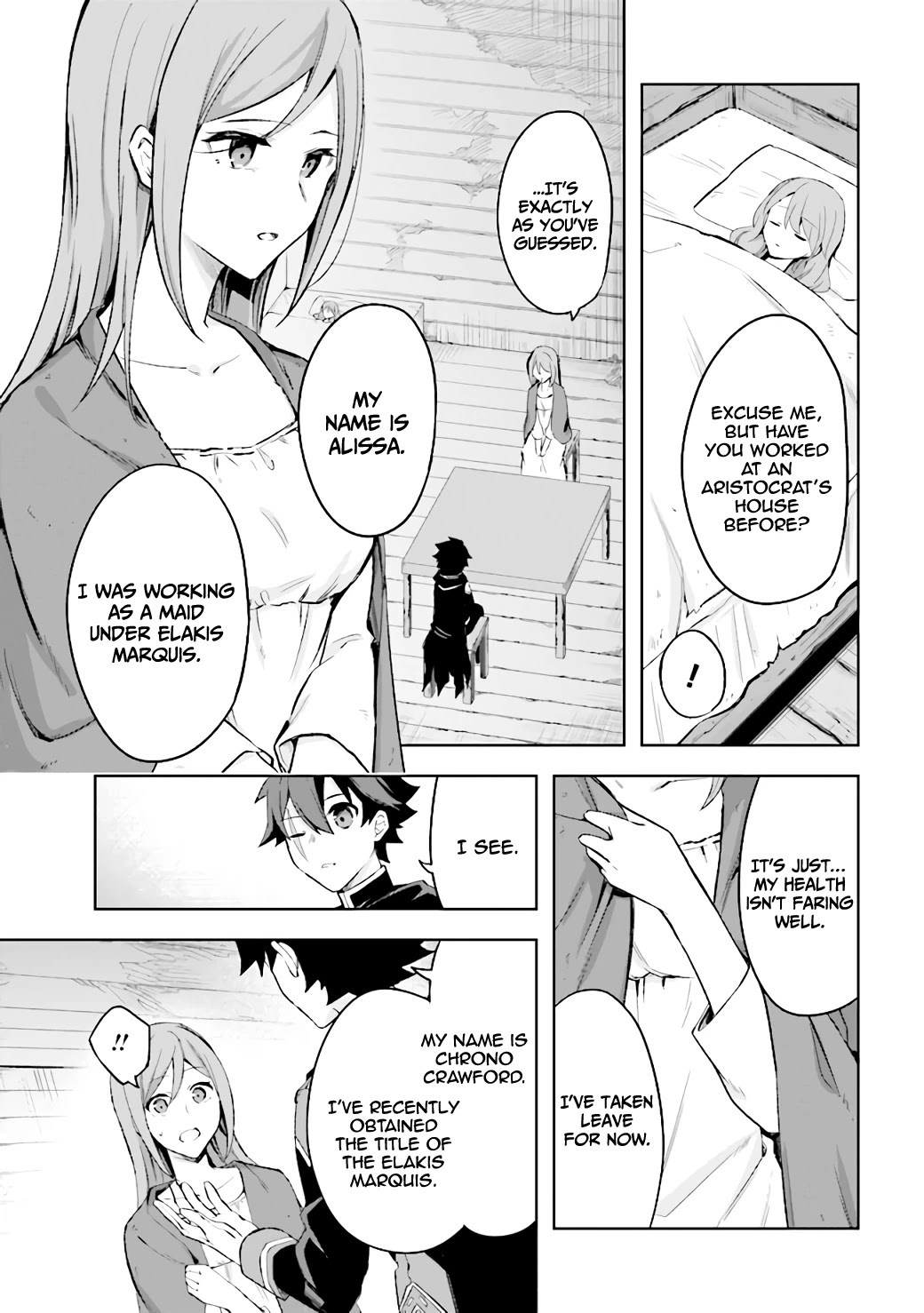 Kuro no Senki: Isekai Ten’i Shita Boku ga Saikyou na no wa Bed no Ue dake no You desu Chapter 4 page 24 - Chapter 4