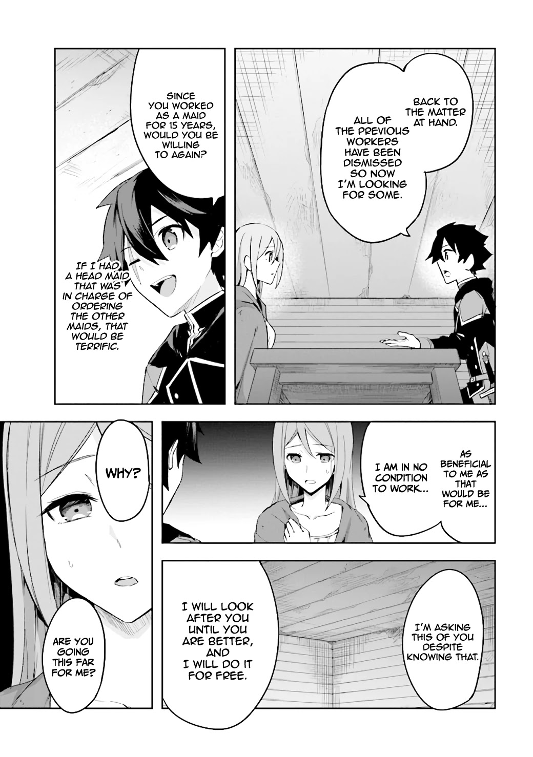 Kuro no Senki: Isekai Ten’i Shita Boku ga Saikyou na no wa Bed no Ue dake no You desu Chapter 4 page 26 - Chapter 4