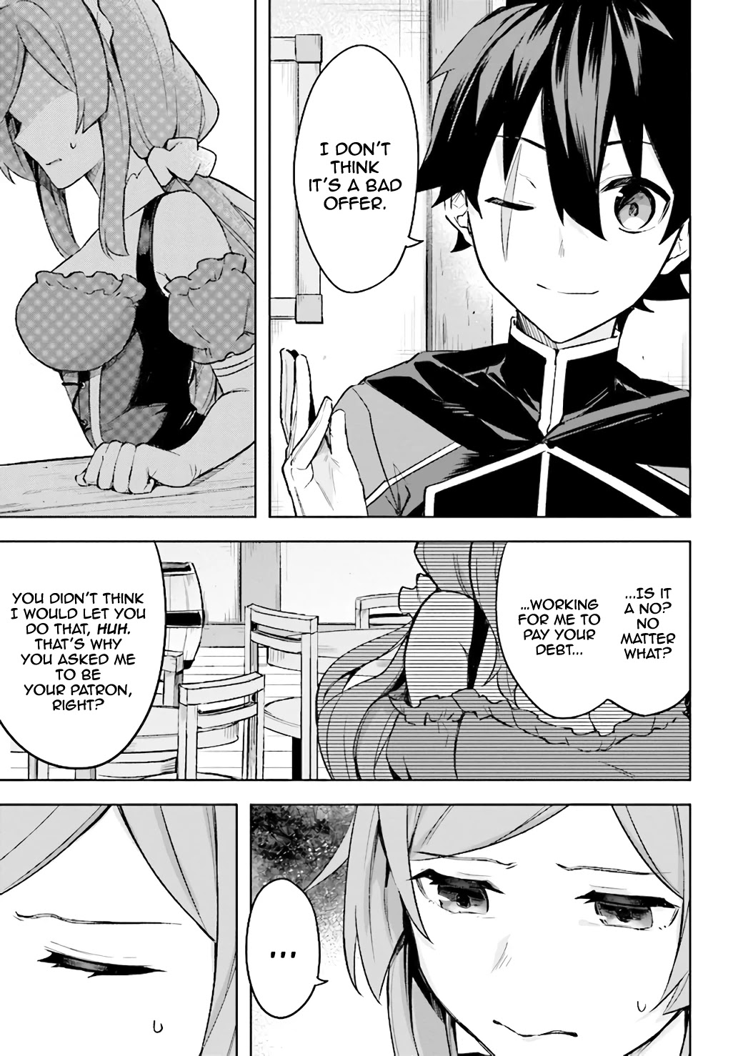 Kuro no Senki: Isekai Ten’i Shita Boku ga Saikyou na no wa Bed no Ue dake no You desu Chapter 4 page 8 - Chapter 4