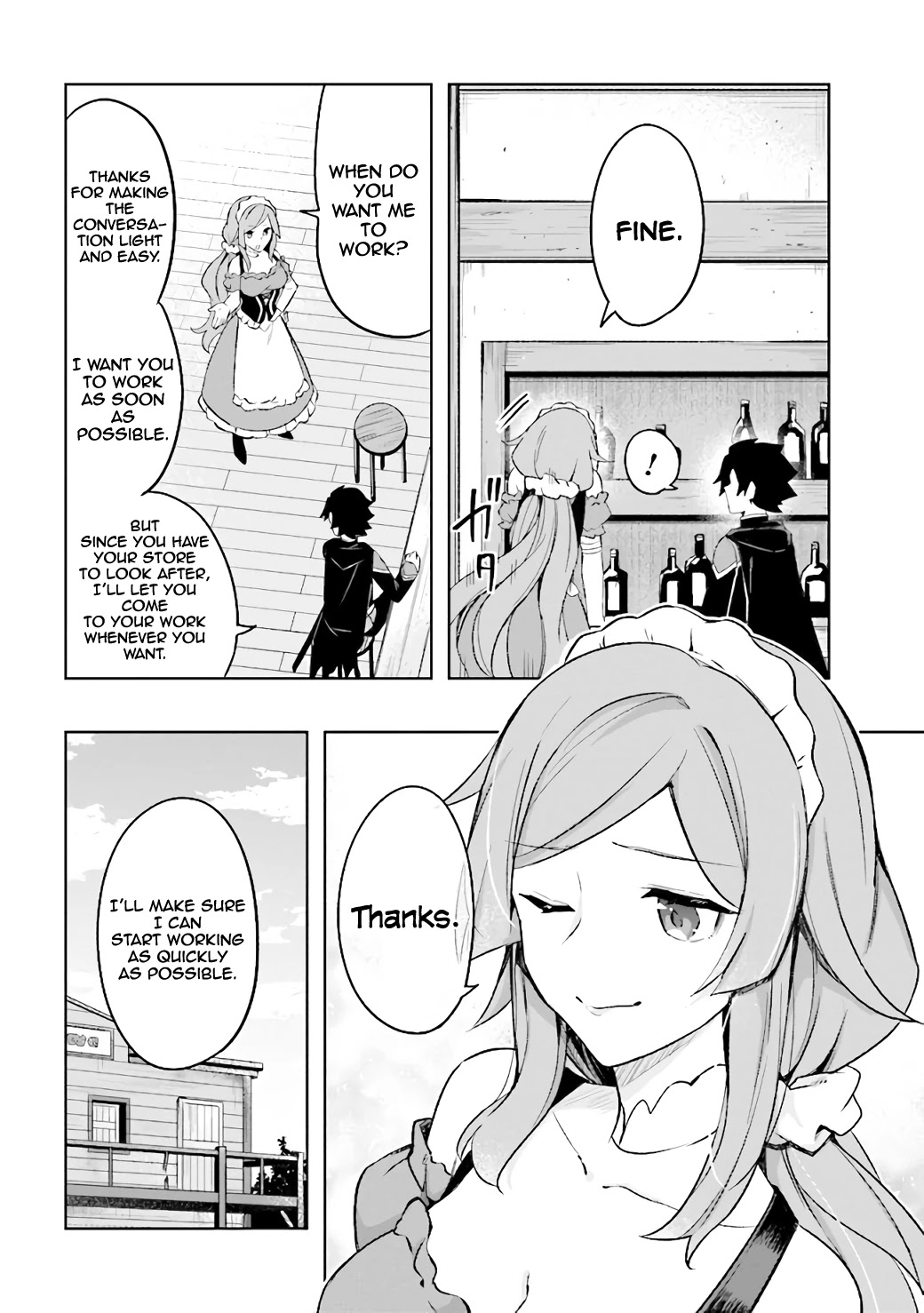 Kuro no Senki: Isekai Ten’i Shita Boku ga Saikyou na no wa Bed no Ue dake no You desu Chapter 4 page 9 - Chapter 4