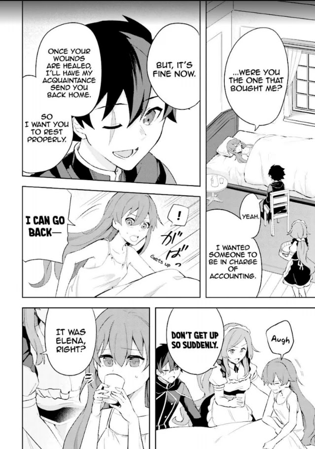 Kuro no Senki: Isekai Ten’i Shita Boku ga Saikyou na no wa Bed no Ue dake no You desu Chapter 5.2 page 2 - Chapter 5.2