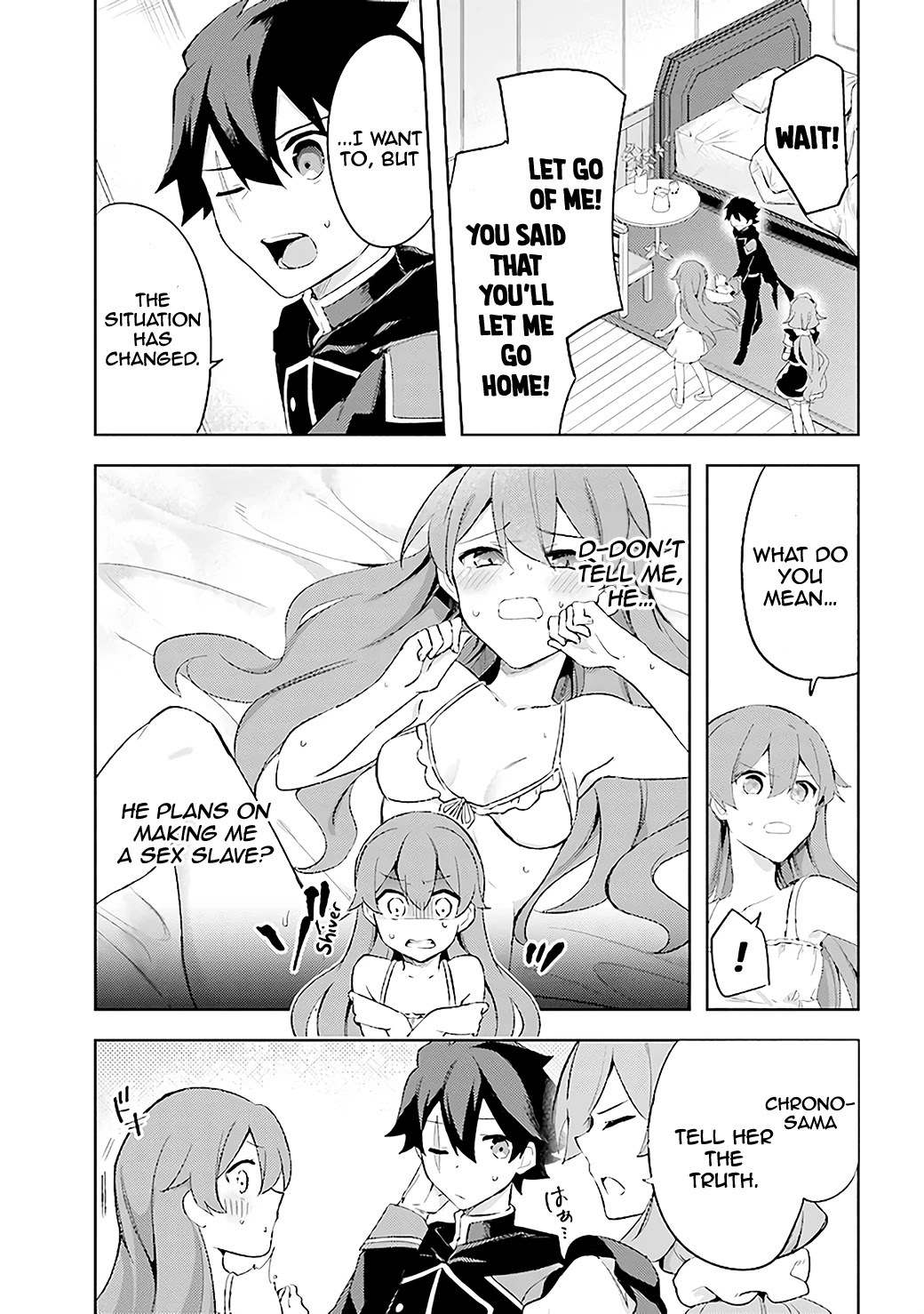Kuro no Senki: Isekai Ten’i Shita Boku ga Saikyou na no wa Bed no Ue dake no You desu Chapter 5.2 page 9 - Chapter 5.2