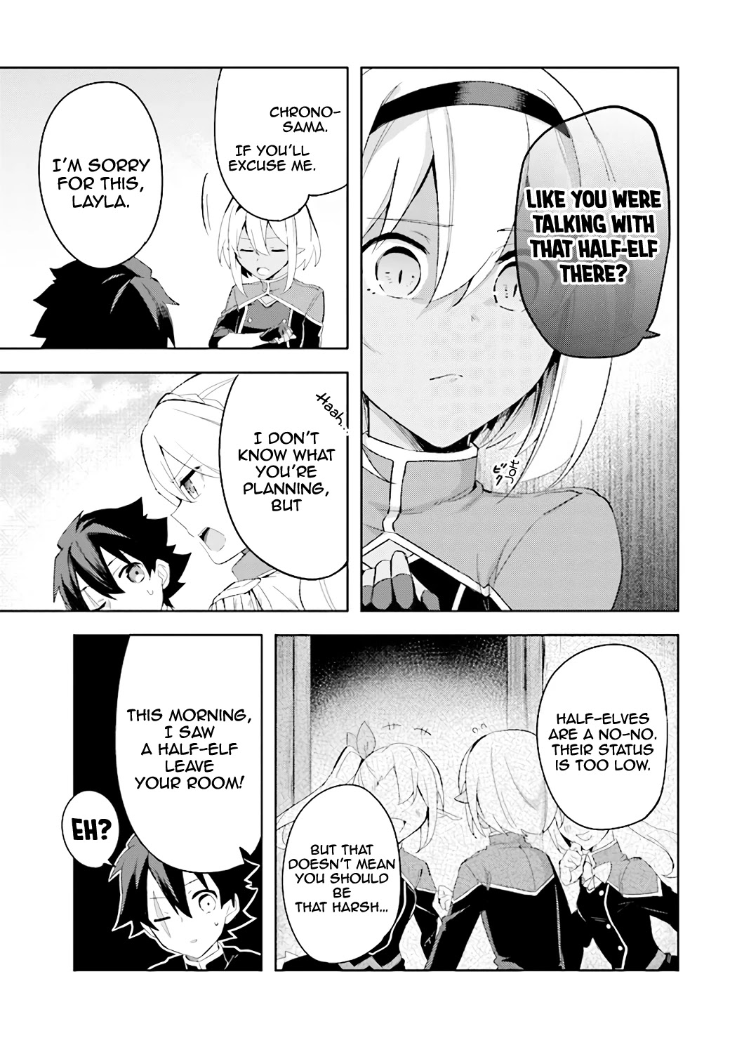 Kuro no Senki: Isekai Ten’i Shita Boku ga Saikyou na no wa Bed no Ue dake no You desu Chapter 6.1 page 18 - Chapter 6.1