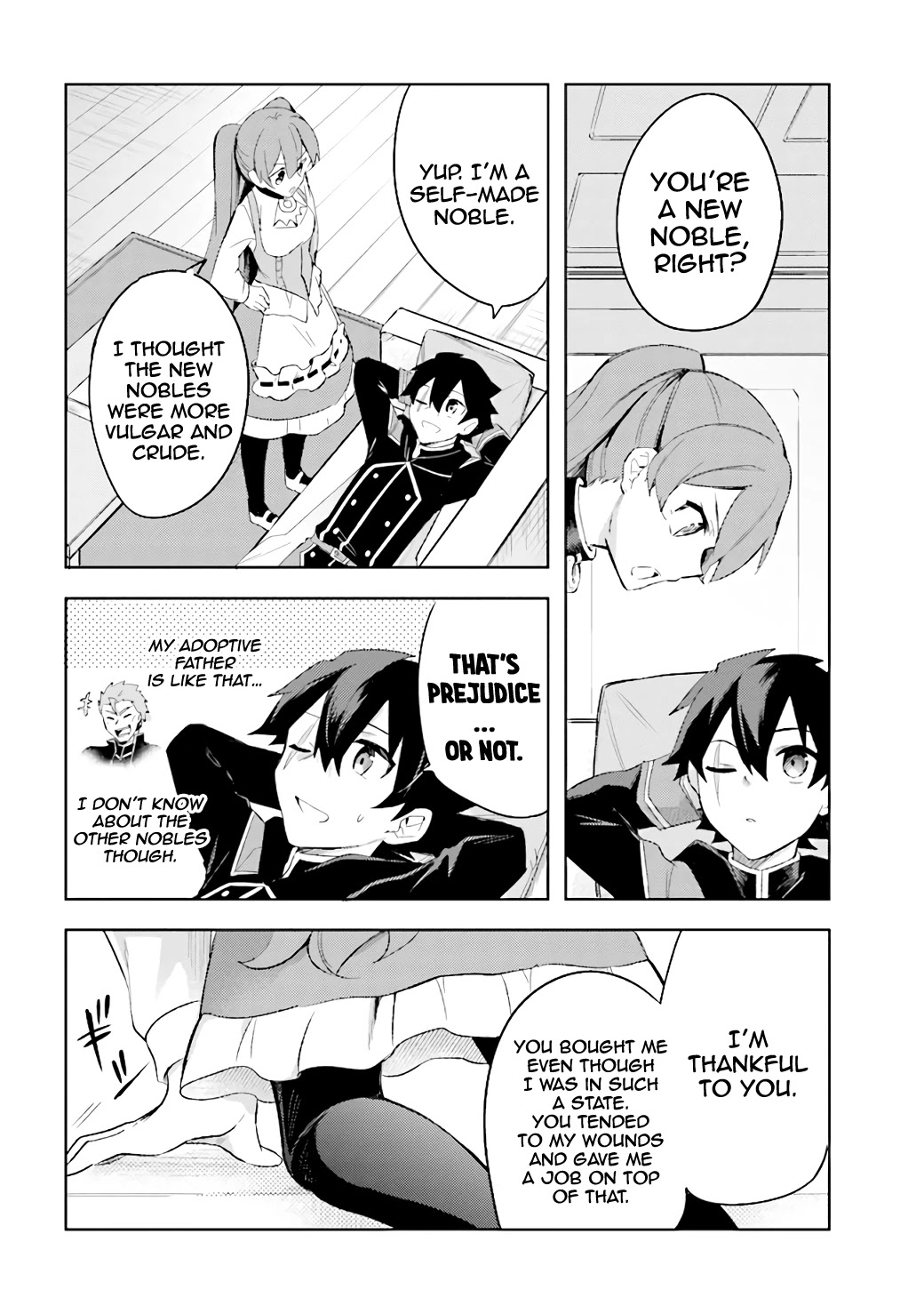 Kuro no Senki: Isekai Ten’i Shita Boku ga Saikyou na no wa Bed no Ue dake no You desu Chapter 6.1 page 23 - Chapter 6.1