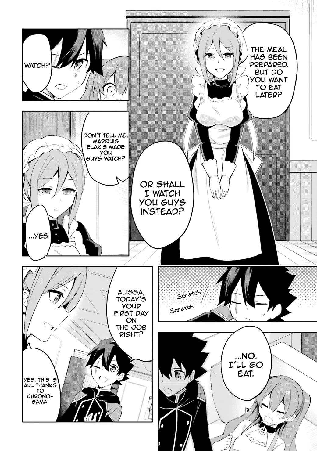 Kuro no Senki: Isekai Ten’i Shita Boku ga Saikyou na no wa Bed no Ue dake no You desu Chapter 6.1 page 34 - Chapter 6.1