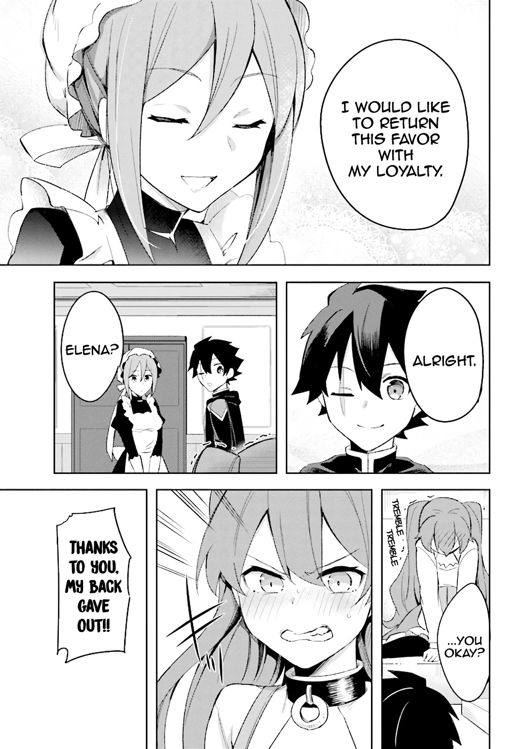 Kuro no Senki: Isekai Ten’i Shita Boku ga Saikyou na no wa Bed no Ue dake no You desu Chapter 6.1 page 35 - Chapter 6.1
