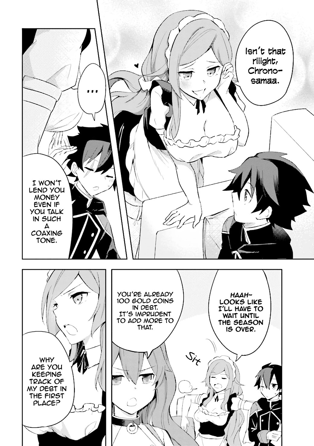 Kuro no Senki: Isekai Ten’i Shita Boku ga Saikyou na no wa Bed no Ue dake no You desu Chapter 6.1 page 5 - Chapter 6.1