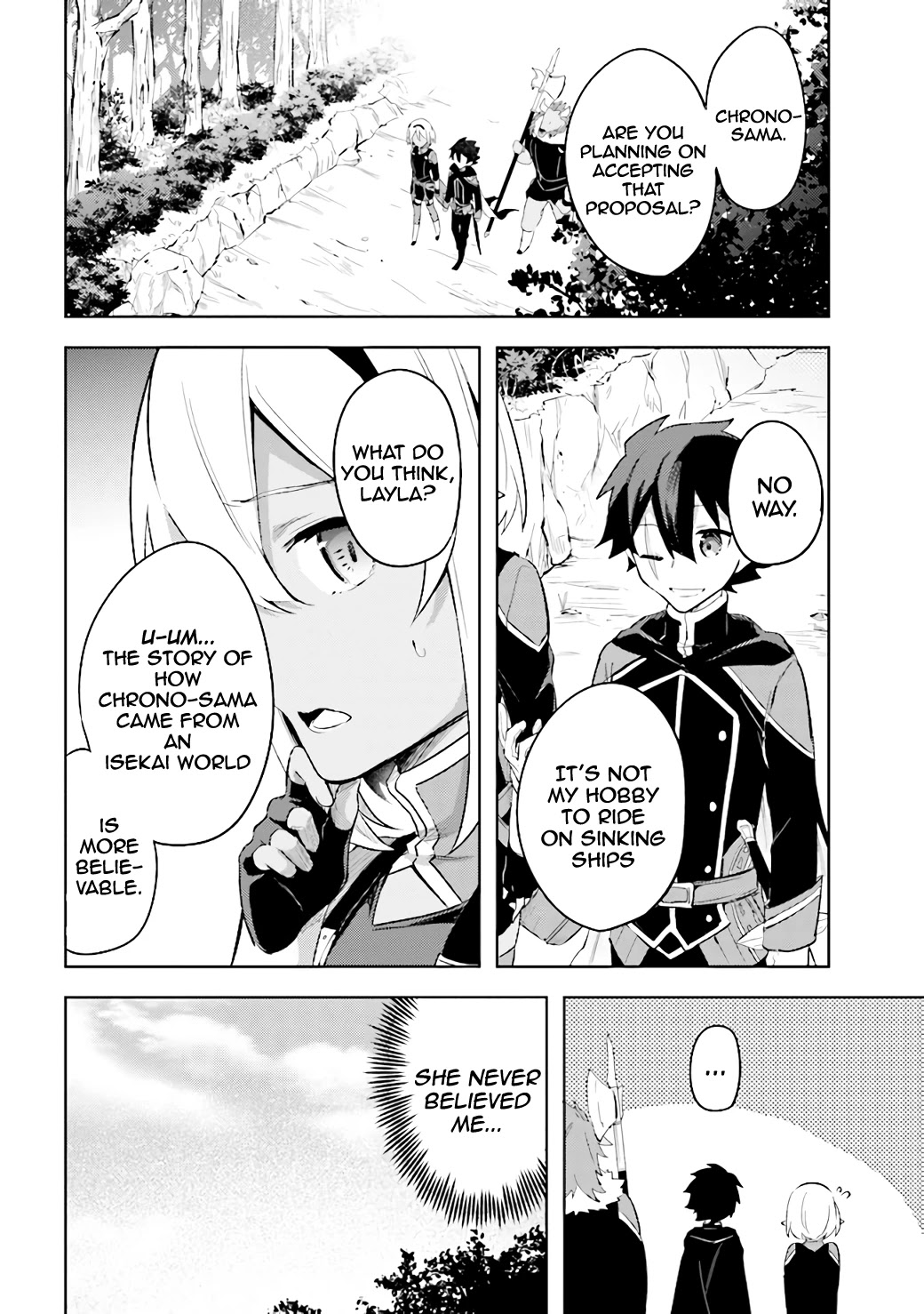 Kuro no Senki: Isekai Ten’i Shita Boku ga Saikyou na no wa Bed no Ue dake no You desu Chapter 6.2 page 37 - Chapter 6.2