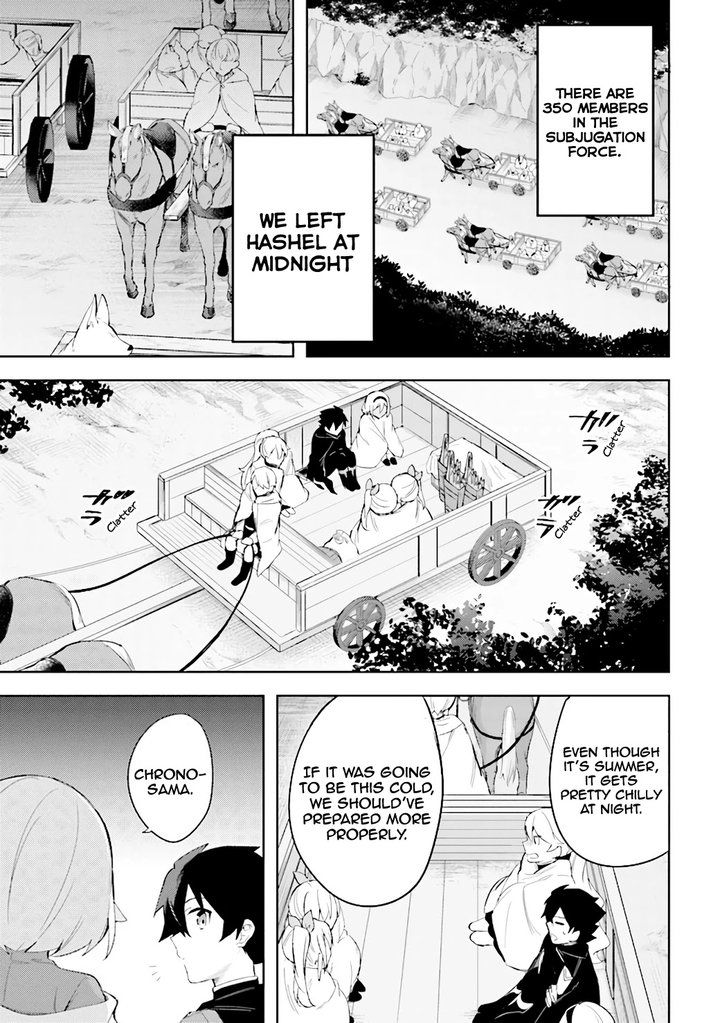 Kuro no Senki: Isekai Ten’i Shita Boku ga Saikyou na no wa Bed no Ue dake no You desu Chapter 6.2 page 4 - Chapter 6.2