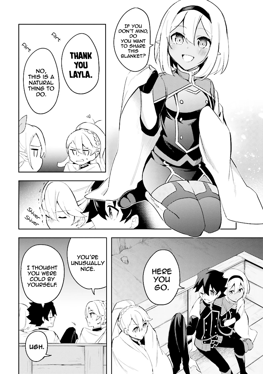Kuro no Senki: Isekai Ten’i Shita Boku ga Saikyou na no wa Bed no Ue dake no You desu Chapter 6.2 page 5 - Chapter 6.2