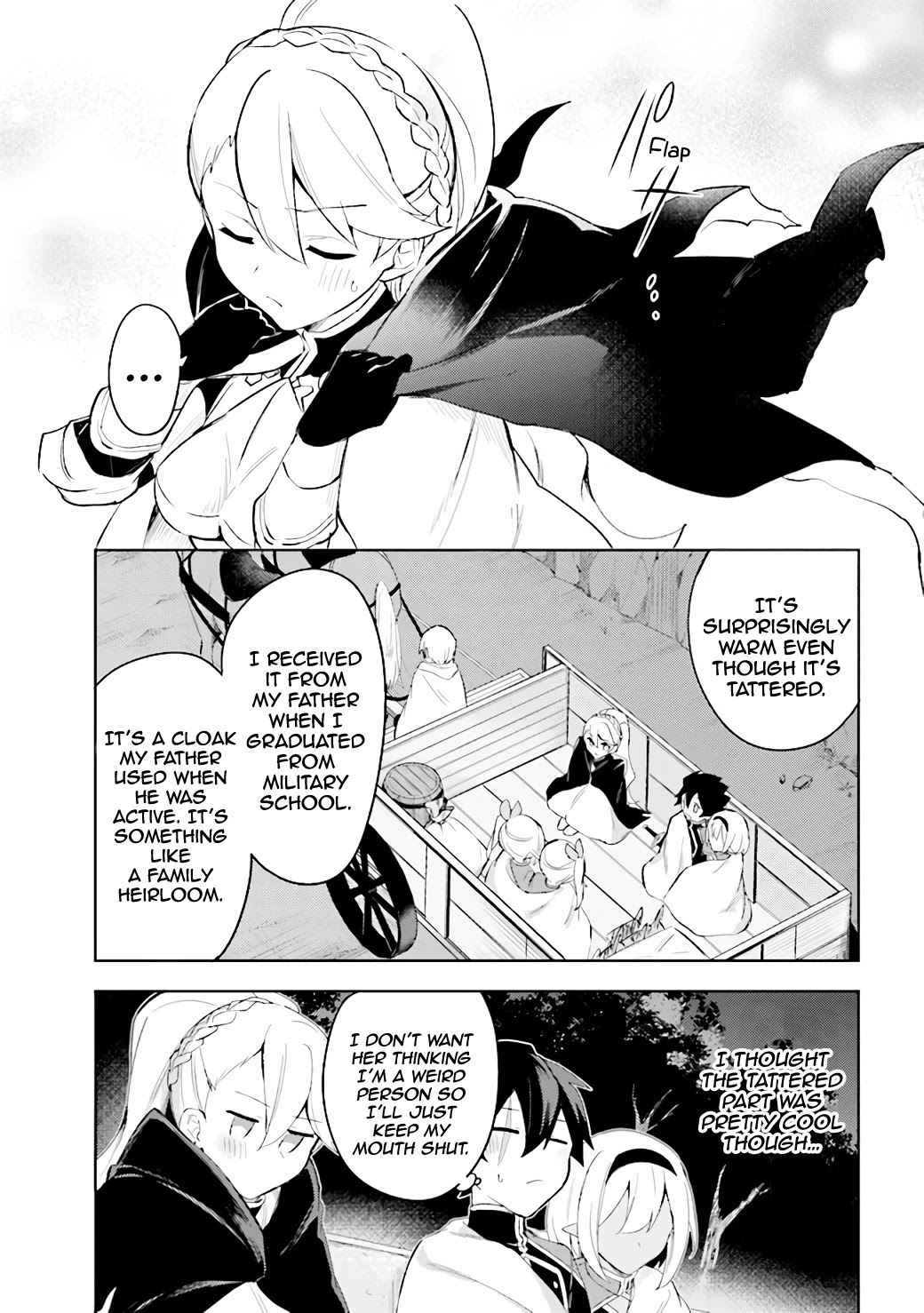 Kuro no Senki: Isekai Ten’i Shita Boku ga Saikyou na no wa Bed no Ue dake no You desu Chapter 6.2 page 6 - Chapter 6.2