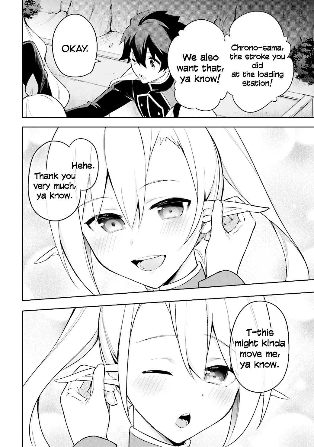 Kuro no Senki: Isekai Ten’i Shita Boku ga Saikyou na no wa Bed no Ue dake no You desu Chapter 6.2 page 9 - Chapter 6.2