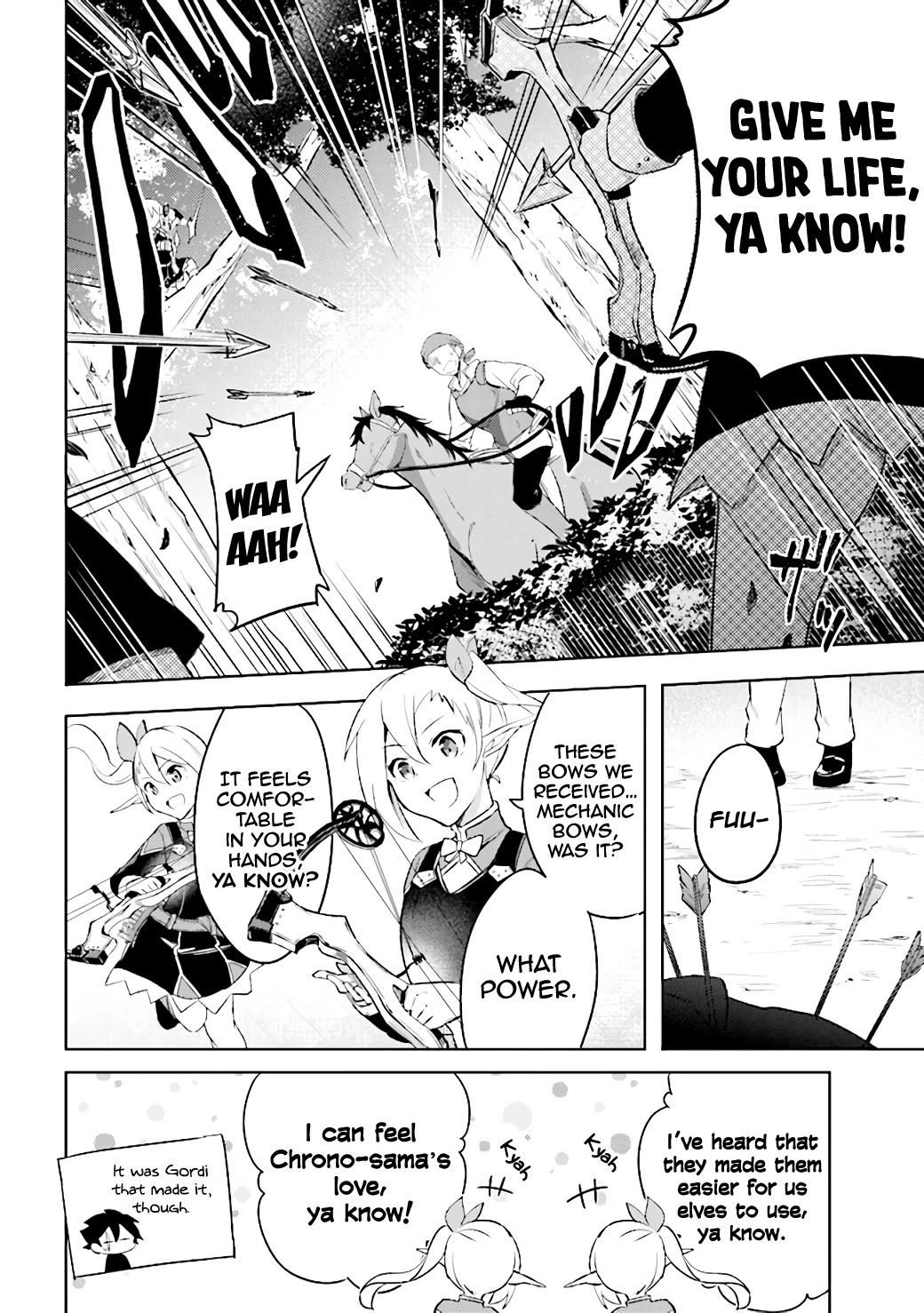 Kuro no Senki: Isekai Ten’i Shita Boku ga Saikyou na no wa Bed no Ue dake no You desu Chapter 6.3 page 10 - Chapter 6.3
